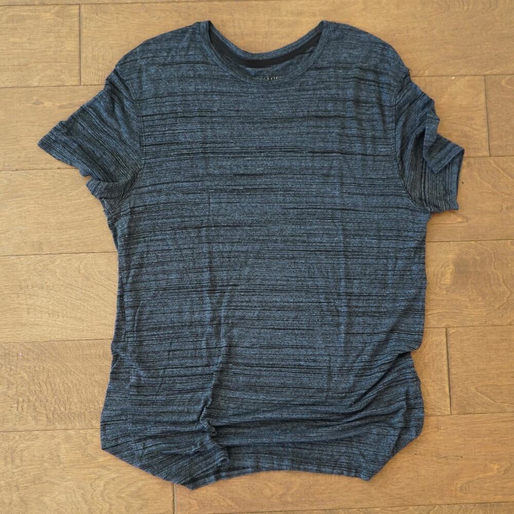 All Saints Small Charcoal T shirt made in Turkey